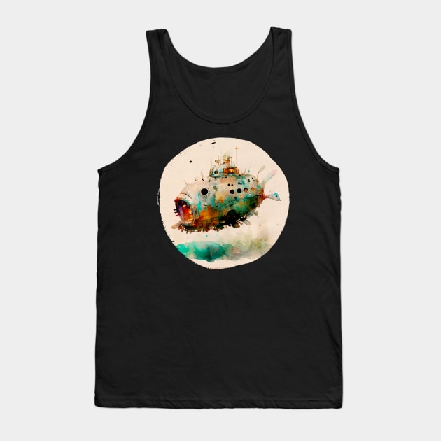 Submarine Tank Top by ginkelmier